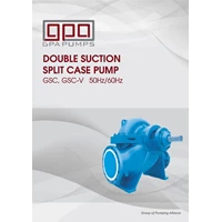 GPA Centrifugal Pump split case GSC series